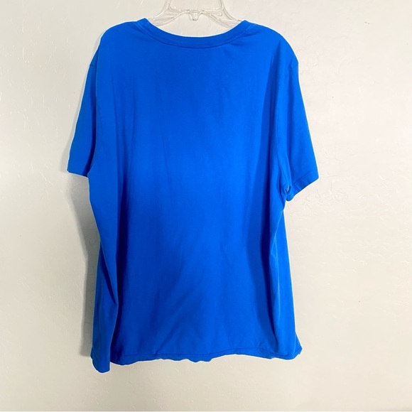 Nike Air Blue Tee with Graphic Nike Check Logo Size XL - Picture 3 of 4